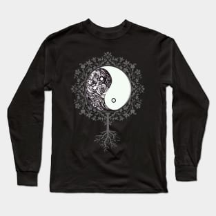 Yin floral yang Long Sleeve T-Shirt